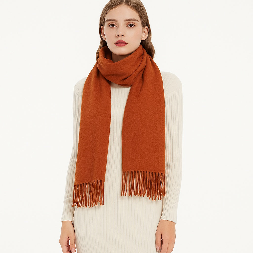 Wool Scarf with 17 Colors