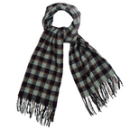 Quzmar --Plaid , Soft and Cozy Shorter Tassel Scarf