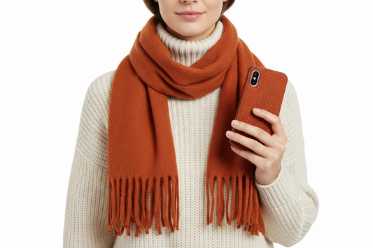 Scarf+ Phone Case for Fashion