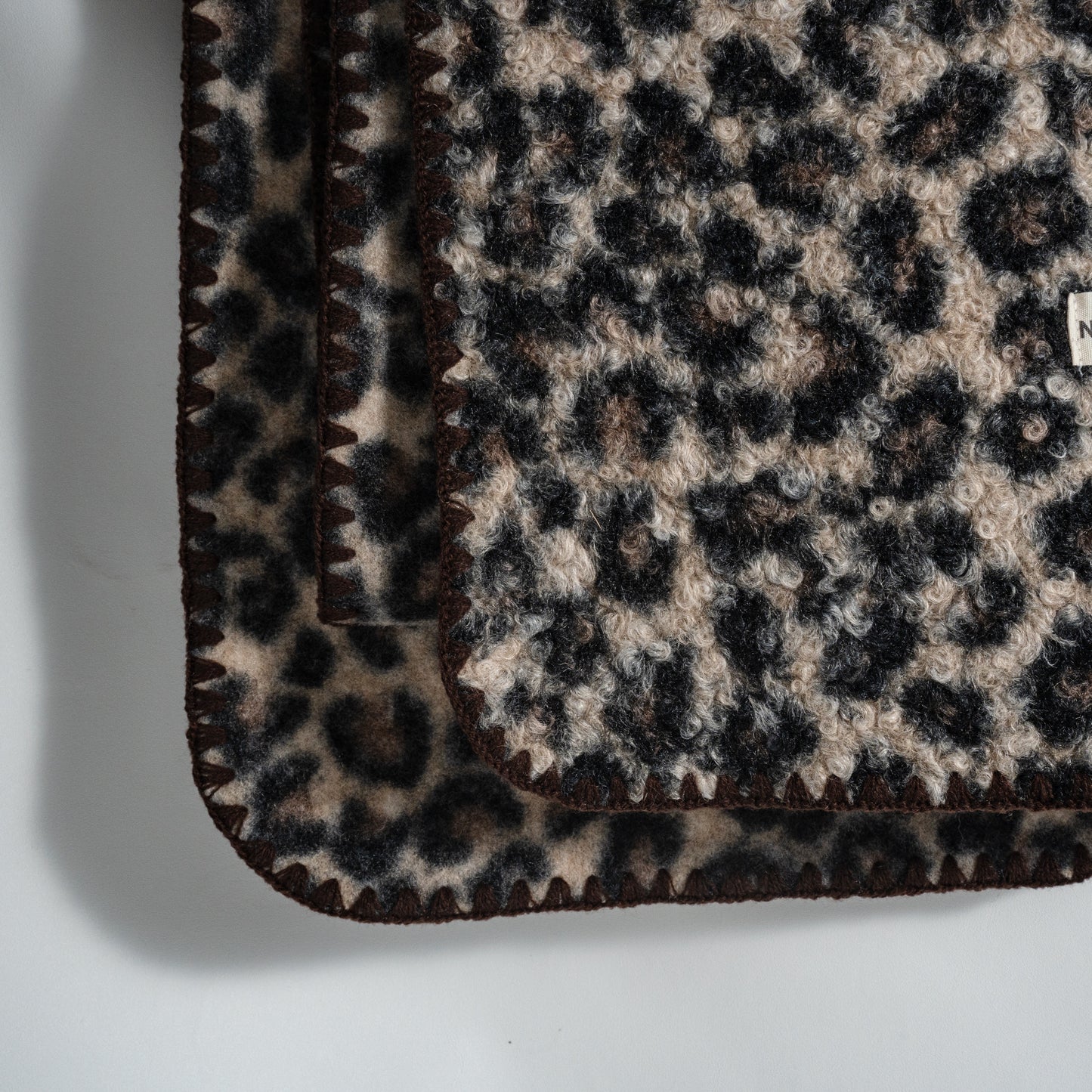 Quzmar--  Leopard Print,  Soft and Warm  Long Scarf