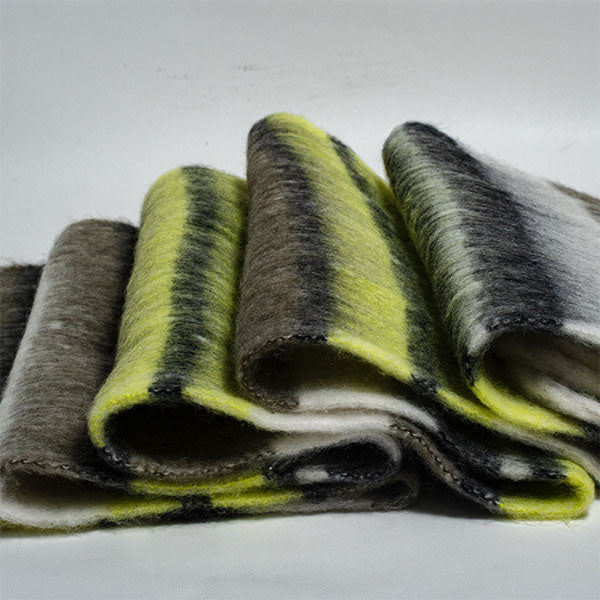 Quzmar- Striped Long & Warm Scarf for Fall and Winter