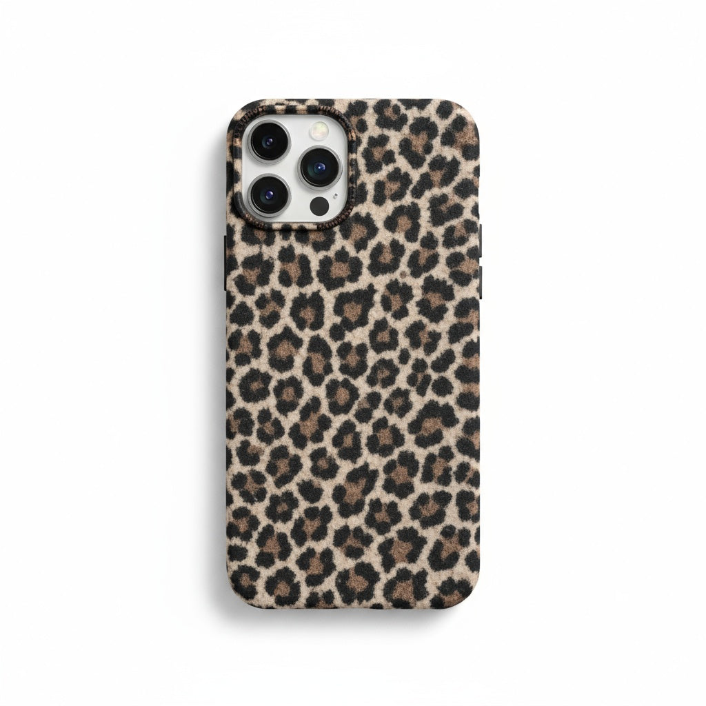 Leopard Print Fashion Bundle - Scarf & Phone Case